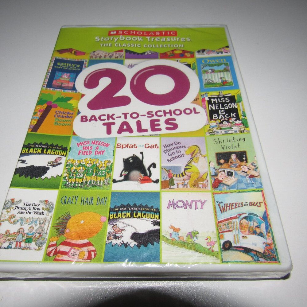 Scholastic Storybook Treasures: 20 Back-to-School Tales DVD – Kids Animated